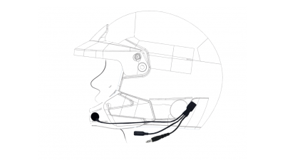 PIT-LINK microphone helmet installation kit