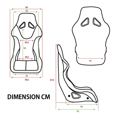 RRS RACING SEAT CONFORT