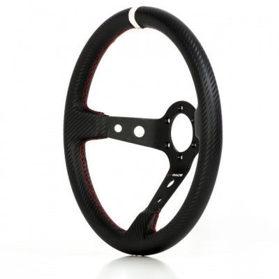 Geschüsseltes Sportlenkrad "Carbon Look"