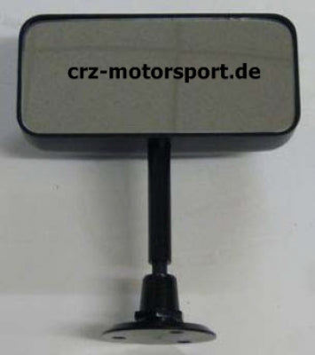Rennsport-Rückspiegel, flaches Glas