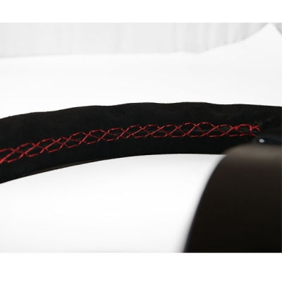 Flaches Sportlenkrad "Wildleder Schwarz"
